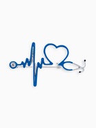 синий в серебре