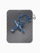 Брошь« Стетоскоп» кардиограмма, цвет синий в серебре - Фото 4