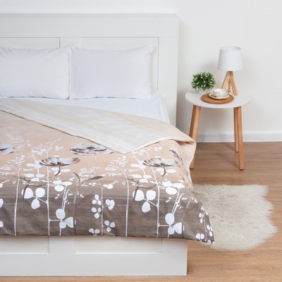 Пододеяльник евро «Этель. Кремовое утро», 200×215 см, бязь