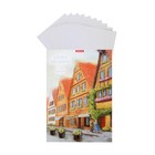 Бумага для акварели А4, 10 листов, блок 180 г/м², ErichKrause "Promenade", 100% белизна, в картонной папке - фото 6346478