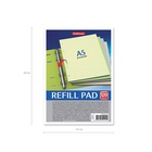 Сменный блок для тетради А5, на кольцах, 120 листов в клетку, ErichKrause, тонированный: 4 цвета по 30 листов - Фото 2