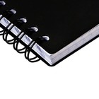 Тетрадь на спирали ErichKrause. Accent А5, 80 листов, в клетку, пластиковая обложка, на резинке, блок офсет, МИКС - Фото 7