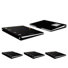 Тетрадь на кольцах ErichKrause. Accent А5, 80 листов, в клетку, пластиковая обложка, на кнопке, блок офсет, 100% белизна, МИКС - Фото 13