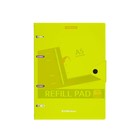 Тетрадь на кольцах ErichKrause. Neon А5, 80 листов, в клетку, пластиковая обложка, на кнопке, блок офсет, 100% белизна, МИКС - Фото 3