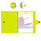 Тетрадь на кольцах ErichKrause. Neon А5, 80 листов, в клетку, пластиковая обложка, на кнопке, блок офсет, 100% белизна, МИКС - Фото 7