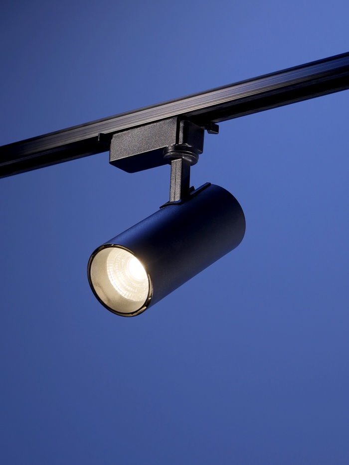 Трековый светильник Luazon lighting, LTL-008, 20 Вт, 1400 Лм, 4000 K, чёрный, свечение нейтральное белое - Фото 1
