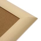 Рама для картин и постеров 30 х 40 х 3.0 см, дерево липа, полукруглая неокрашенная (с задней стенкой) - фото 24474550