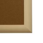 Рама для картин и постеров 30 х 40 х 3.0 см, дерево липа, полукруглая неокрашенная (с задней стенкой) - фото 24474551