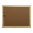 Рама для картин и постеров 30 х 40 х 3.0 см, дерево липа, полукруглая неокрашенная (с задней стенкой) - фото 24474552