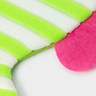 Мочалка варежка детская Доляна «Рыбка», для купания, 21 см, МИКС - Фото 3