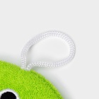 Мочалка варежка детская Доляна «Рыбка», для купания, 21 см, МИКС - Фото 5