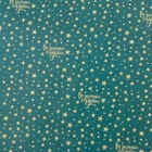 Бумага упаковочная глянцевая «Звёзды», 70 х 100 см, Новый год - Фото 2