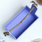 Подарочный ящик «Аром», 25.5×15×30 см, деревянный, сиреневый - Фото 3