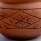 Жаровня Кунгурская керамика «Молочение», 2 л, керамика, коричневая - Фото 4