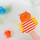 Мочалка-варежка детская для купания Доляна «Пчёлка», цвет МИКС - Фото 10