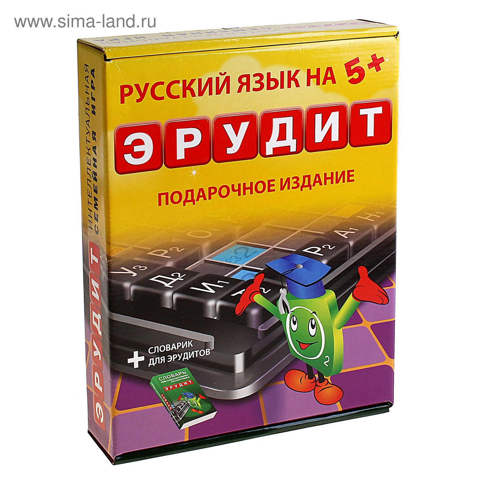 Настольная игра «Эрудит» подарочная (644472) - Купить по цене от 802.00  руб. | Интернет магазин SIMA-LAND.RU