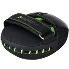 Лапы боксёрские BoyBo B-Series, цвет чёрный/зелёный - Фото 4