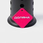 Сушилка для столовых приборов Доляна «Лофт», 16.5×10×12.5 см, чёрная - Фото 6