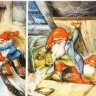 Декупажная карта "Новогодние дела" плотность 45 г/м2 формат А4 (комплект 5 шт) - фото 26370029