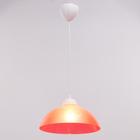 Люстра BayerLux «2211/1», 1×15 Вт Е27, красный, d=29 см, h=60 см - Фото 1