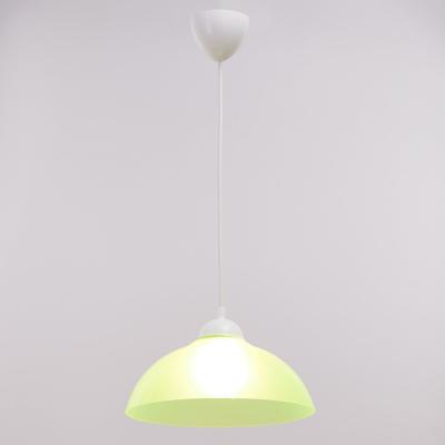 Люстра BayerLux «2211/1», 1×15 Вт Е27, салатовый, d=29 см, h=60 см