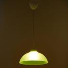 Люстра BayerLux «2211/1», 1×15 Вт Е27, салатовый, d=29 см, h=60 см - Фото 3