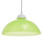 Люстра BayerLux «2211/1», 1×15 Вт Е27, салатовый, d=29 см, h=60 см - Фото 4