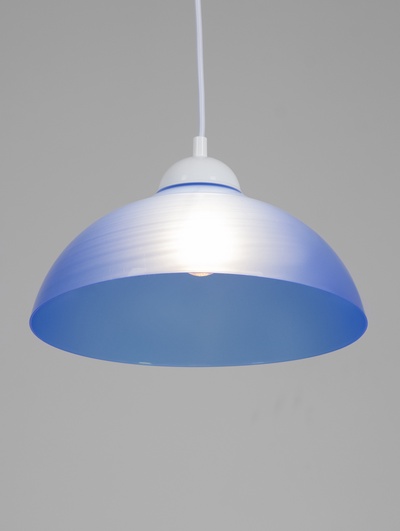 Люстра BayerLux 2211/1, Е27, 1×15 Вт, d=29 см, h=60 см, синий