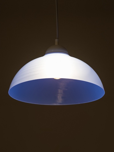 Люстра BayerLux 2211/1, Е27, 1×15 Вт, d=29 см, h=60 см, синий