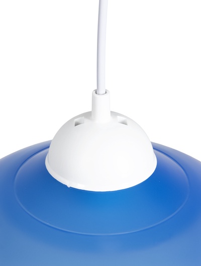 Люстра BayerLux 2211/1, Е27, 1×15 Вт, d=29 см, h=60 см, синий