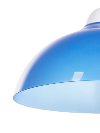 Люстра BayerLux 2211/1, Е27, 1×15 Вт, d=29 см, h=60 см, синий