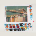 Алмазная мозаика с полным заполнением на холсте «Бруклинский мост», 30 х 40 см - Фото 3