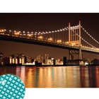 Алмазная мозаика с полным заполнением на холсте «Бруклинский мост», 22×32 см - Фото 2