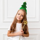 Новогодний карнавальный набор «Маленькая ёлочка», ободок, палочка, на новый год - Фото 2