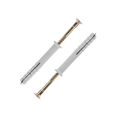 Дюбель-гвоздь ЗУБР МАСТЕР, потайной бортик, полипропиленовый, 8×100 мм, 650 шт.