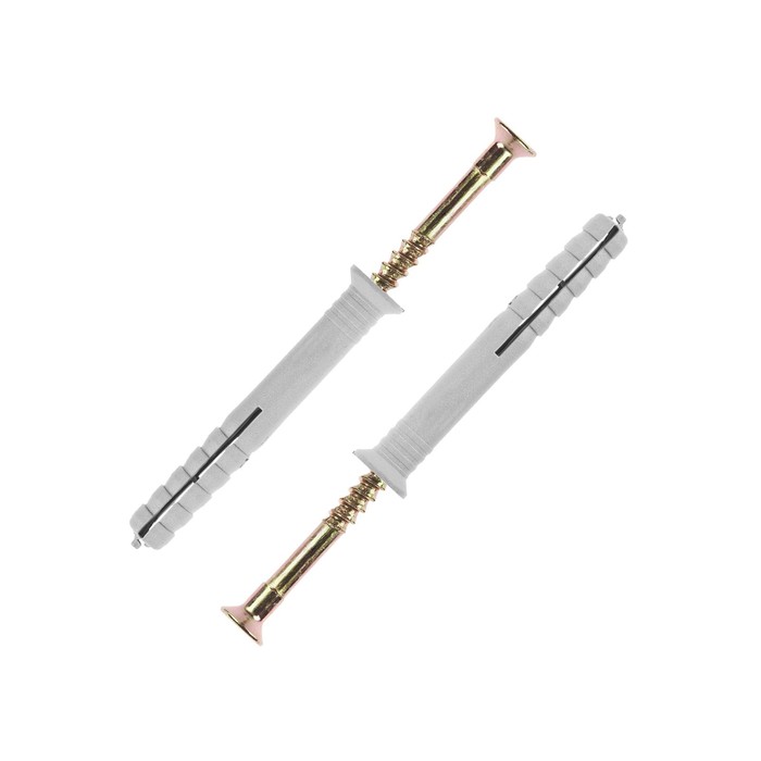 Дюбель-гвоздь ЗУБР МАСТЕР, потайной бортик, полипропиленовый, 8×100 мм, 650 шт. - Фото 1