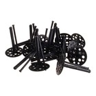 Дюбель ЗУБР МАСТЕР, для утеплителя, с нейлоновым гвоздем, 10×140 мм, черный, 100 шт. - Фото 5