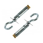 Анкерный болт ЗУБР, с крюком, облегченный, оцинкованный, 5×46 мм, 50 шт. - Фото 1