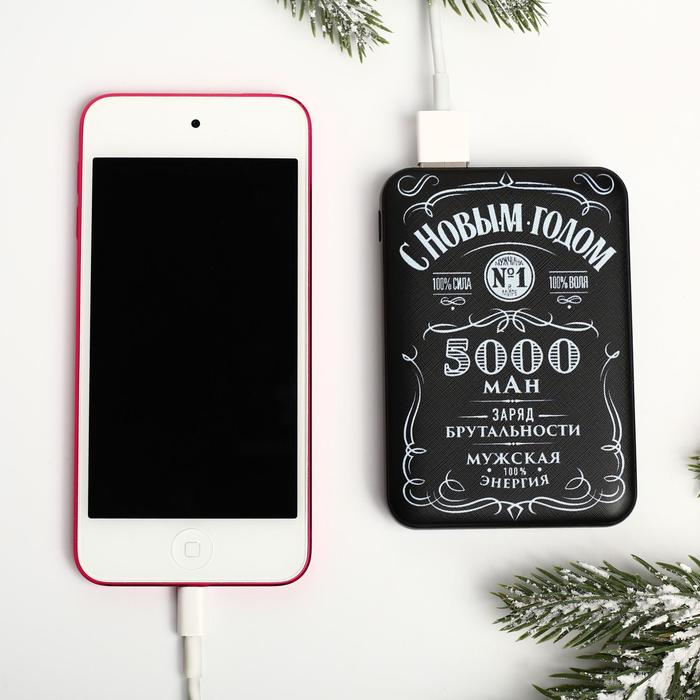 Проводные наушники и портативный аккумулятор (5000 mAh) «С новым годом», набор - фото 51492966 Проводные наушники и портативный аккумулятор (5000 mAh) «С новым годом», набор - фото 51492966