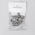 Кнопки рубашечные, d = 9,5 мм, 10 шт, цвет белый - Фото 4