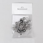 Кнопки рубашечные, d = 9,5 мм, 10 шт, цвет чёрный - Фото 4