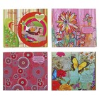 Еженедельник недат А6 50л тв обл+блоки с липким краем 50л*4 +конверт МИКС в блистере - Фото 1