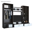 Гостиная «Ненси 1», 2800×2000×466 мм, цвет венге/белый - Фото 3