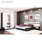 Шкаф прямой трёхстворчатый «Ненси», 1500×466×2000 мм, цвет венге/белый глянец - Фото 2