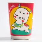 Детская посуда в наборе, бамбук, «ТРЕНД. Лама»: тарелка, миска, стакан, вилка, ложка - Фото 7