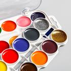 Акварель 22 цвета + 2 цвета с блёстками (золото, серебро), "Пони", My Little Pony - Фото 4