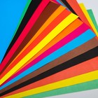 Набор "Минни Маус" А4: 8л цветного одностороннего картона + 8л цветной двусторонней бумаги - фото 7762522