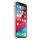 Чехол клип-кейс Apple для iPhone XS Max (MTFD2ZM/A), силиконовый, розовый песок - Фото 3