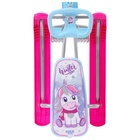 Снегокат «Тимка спорт 1+» с единорогом, голубой, розовый, ТС1-М/ЕР Nika Kids - Фото 6
