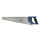 Ножовка по дереву ТУНДРА, 2К рукоятка, 2D заточка, каленый зуб, 7-8 TPI, 450 мм - Фото 5